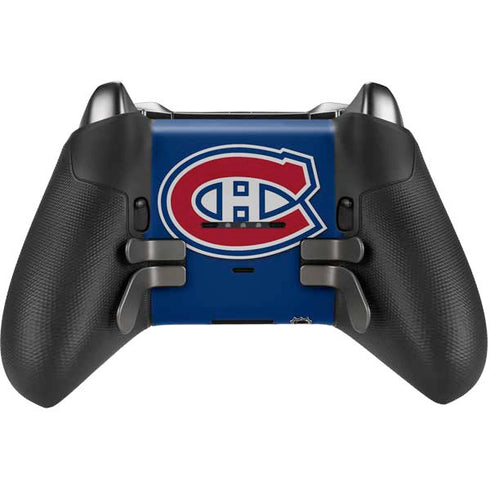 NHL Montreal Canadiens Solid Background Xbox Elite Wireless Controller Series 2 Skin
