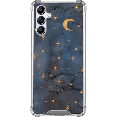Moon and Stars Gabb Phone 4 Clear Case