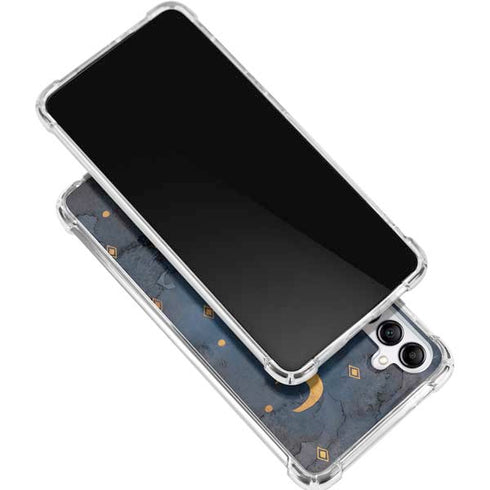 Moon and Stars Galaxy A16 5G Clear Case