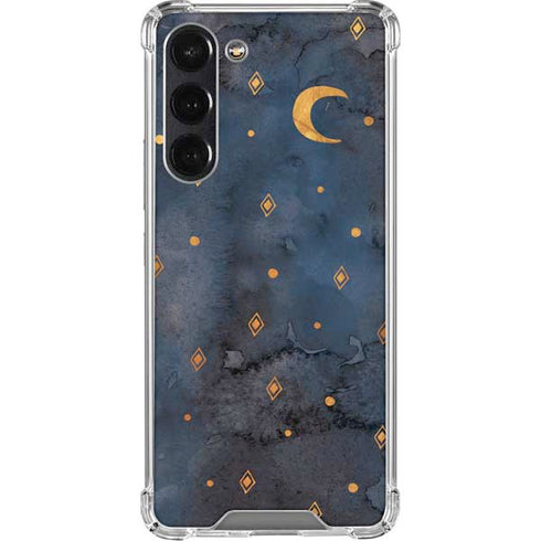 Moon and Stars Galaxy S24 FE Clear Case