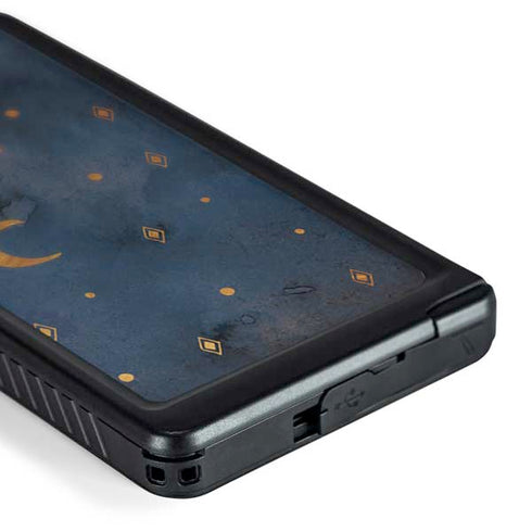 Moon and Stars Galaxy S24 Ultra Waterproof Case