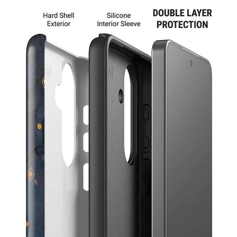 Moon and Stars Galaxy S26 Impact Case