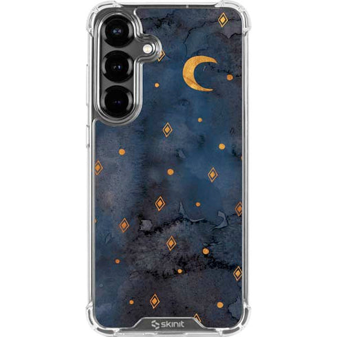 Moon and Stars Galaxy S26 Plus Clear Case