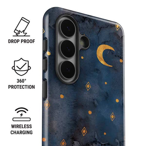 Moon and Stars Galaxy S26 Plus Impact Case