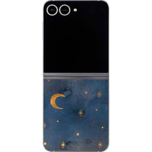 Moon and Stars Galaxy Z Flip6 Skin