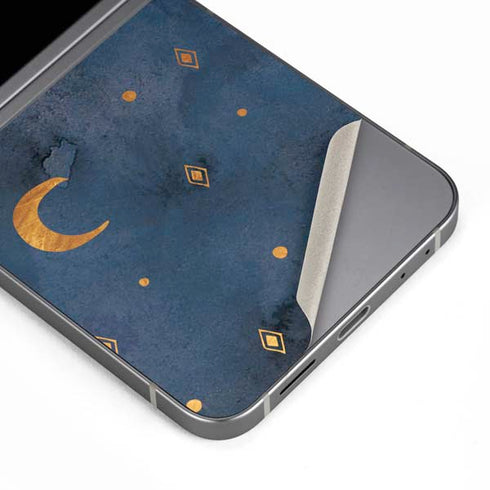 Moon and Stars Galaxy Z Flip6 Skin