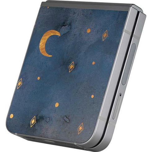 Moon and Stars Galaxy Z Flip6 Skin