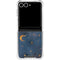 Moon and Stars Galaxy Z Flip7 Clear Case