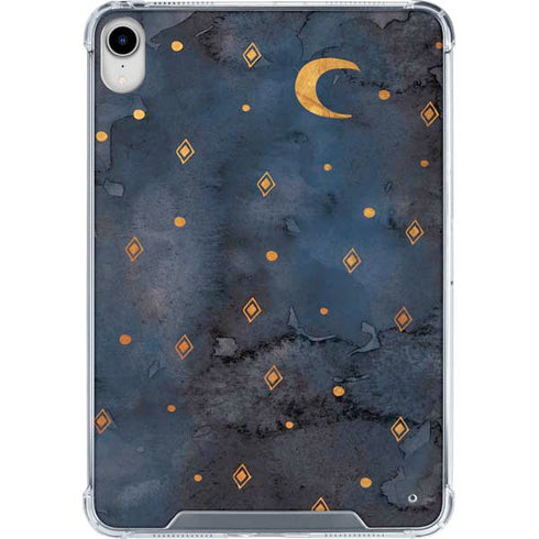 Moon and Stars iPad 11th Gen (2025) Clear Case