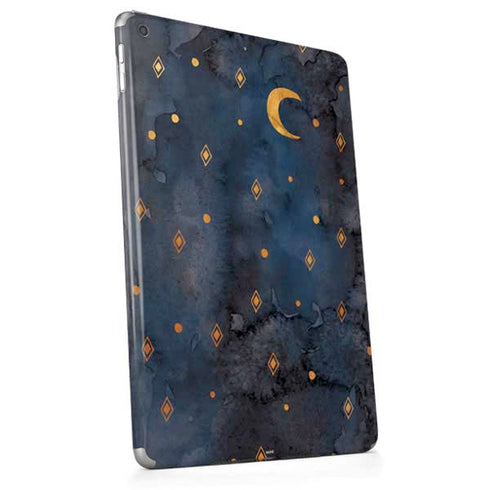 Moon and Stars Apple iPad Skin