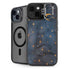 Moon and Stars iPhone 15 Plus Kickstand Case