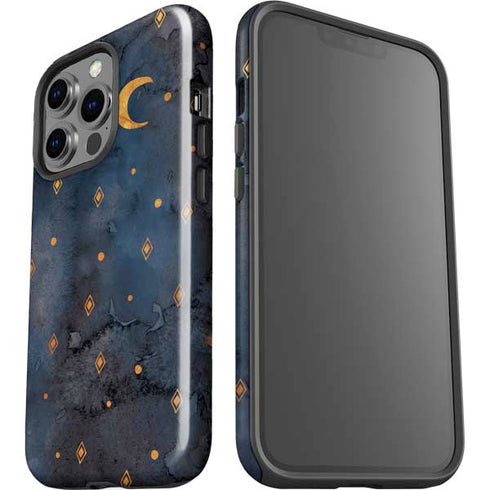 Moon and Stars iPhone 15 Pro Impact Case