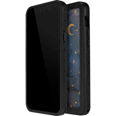 Moon and Stars iPhone 15 Pro Waterproof Case