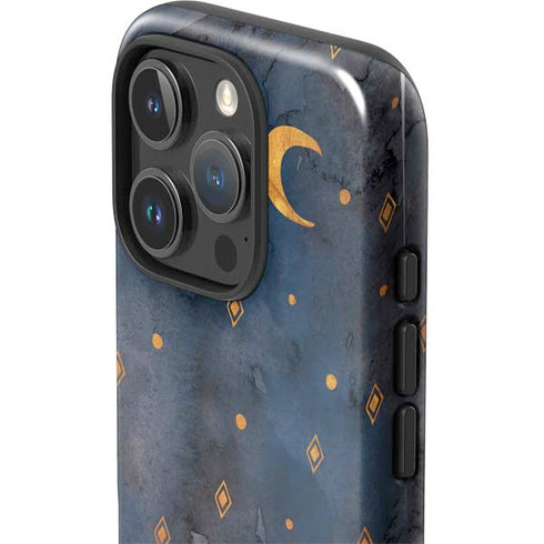 Moon and Stars iPhone 16 Pro Impact Case