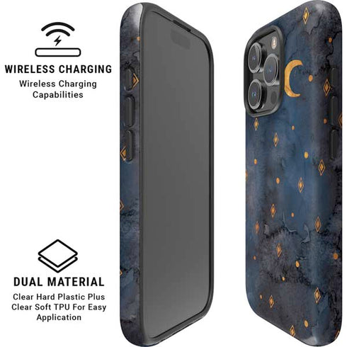 Moon and Stars iPhone 16 Pro Magsafe Impact Case