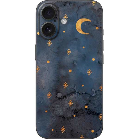 Moon and Stars iPhone 16 Skin