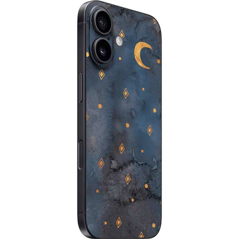 Moon and Stars iPhone 16 Skin