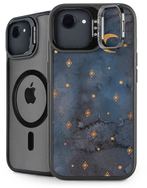 Moon and Stars iPhone 16e Kickstand Case