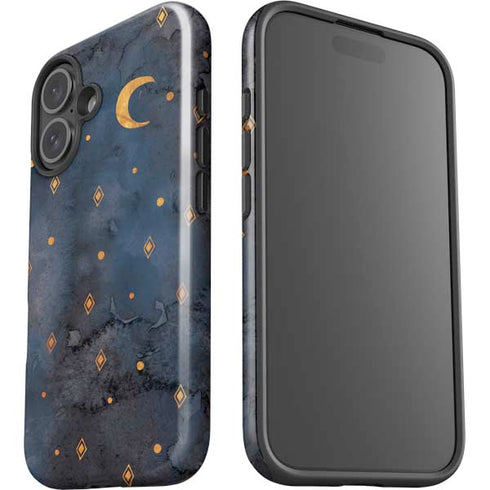 Moon and Stars iPhone 17 Impact Case