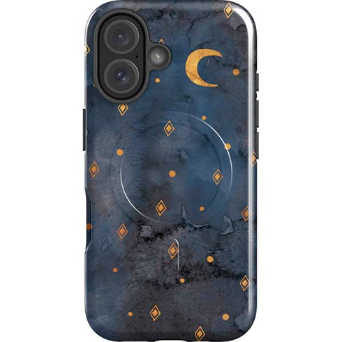 Moon and Stars iPhone 17 Magsafe Impact Case