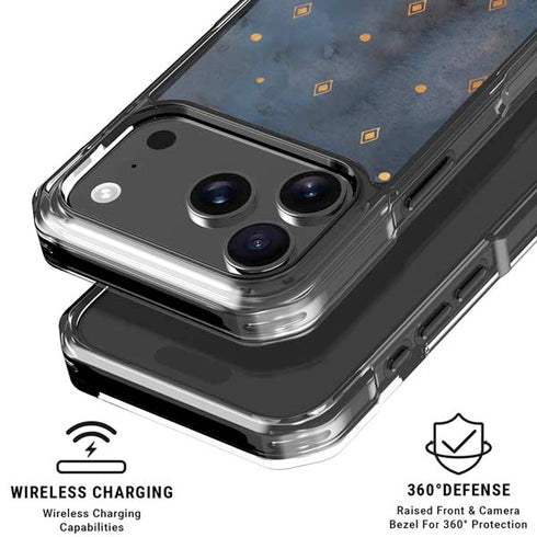 Moon and Stars iPhone 17 Pro MagSafe Case