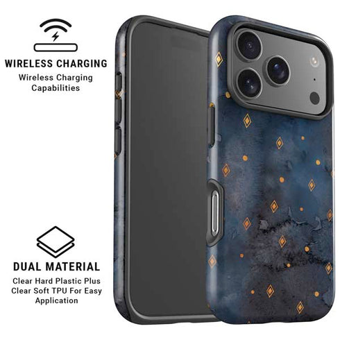 Moon and Stars iPhone 17 Pro Max Magsafe Impact Case