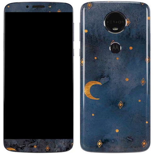Moon and Stars Moto E5 Plus Skin
