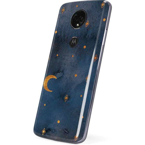 Moon and Stars Moto E5 Plus Skin