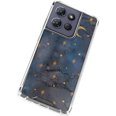 Moon and Stars Moto G 5G (2025) Clear Case