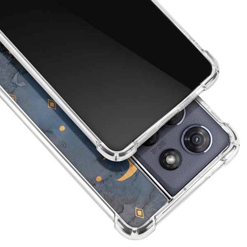 Moon and Stars Moto G 5G (2025) Clear Case