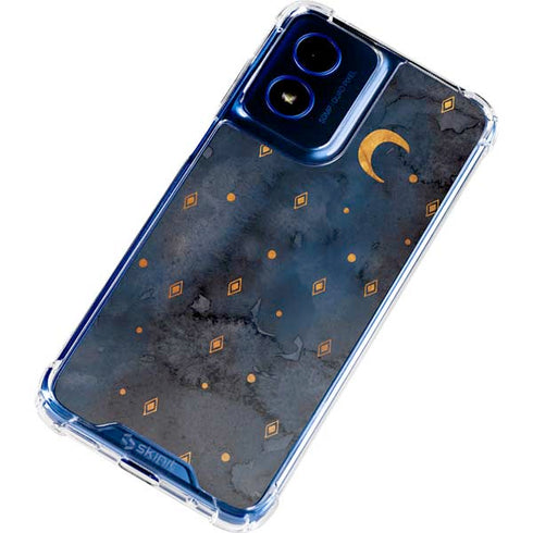 Moon and Stars Moto G 5G (2024) Clear Case