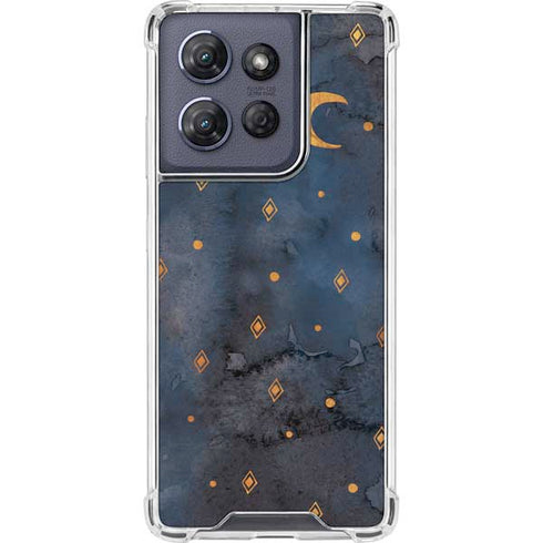 Moon and Stars Moto G Play 5G (2025) Clear Case