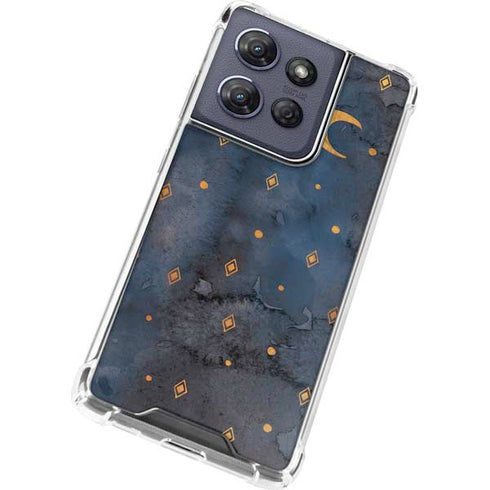 Moon and Stars Moto G Play 5G (2025) Clear Case