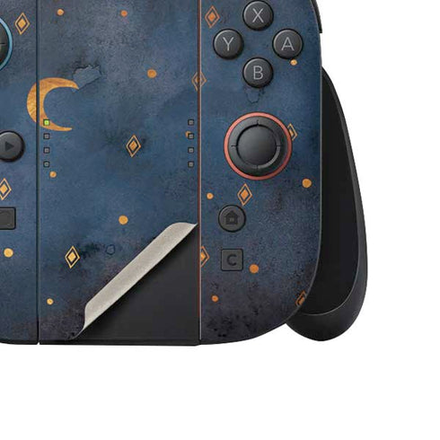 Moon and Stars Nintendo Switch 2 (2025) Joy-Con Controller Skin