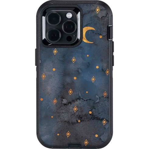 Moon and Stars Otterbox Defender iPhone Skin