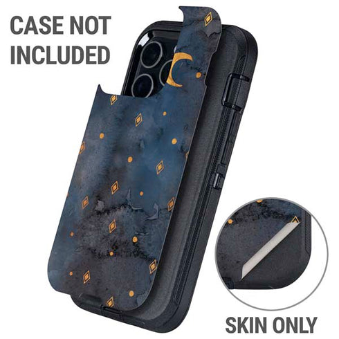 Moon and Stars Otterbox Defender iPhone Skin