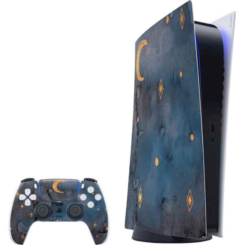 Moon and Stars PlayStation PS5 Skins