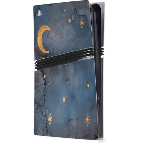 Moon and Stars PS5 Pro Console Skin
