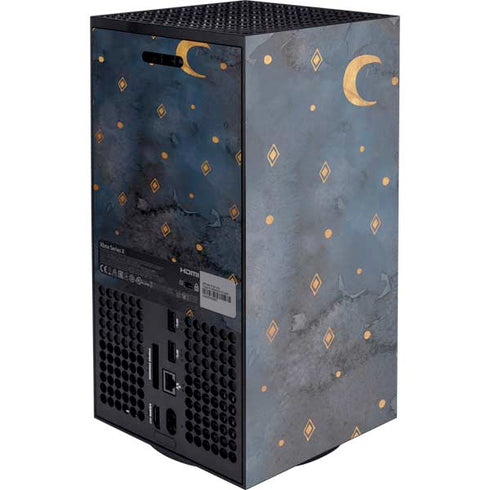 Moon and Stars XBox Series X Digital Edition Console Skin
