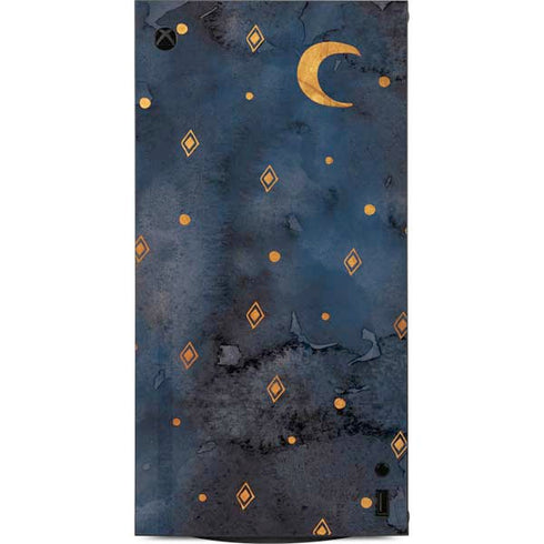 Moon and Stars XBox Series X Digital Edition Console Skin