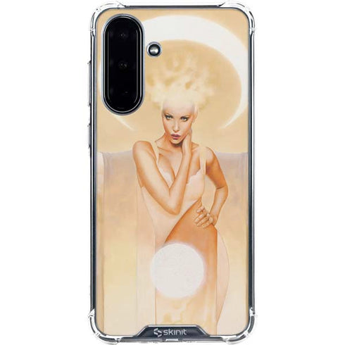 Moon Angel by LA Williams Galaxy A36 5G Clear Case