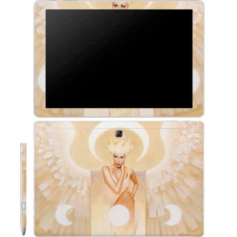 Moon Angel by LA Williams Galaxy Book 12in Skin