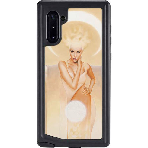 Moon Angel by LA Williams Galaxy Cases