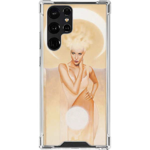 Moon Angel by LA Williams Galaxy S23 Ultra Clear Case