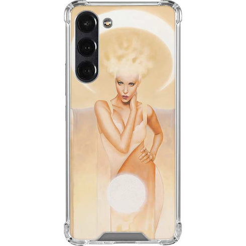 Moon Angel by LA Williams Galaxy S24 FE Clear Case