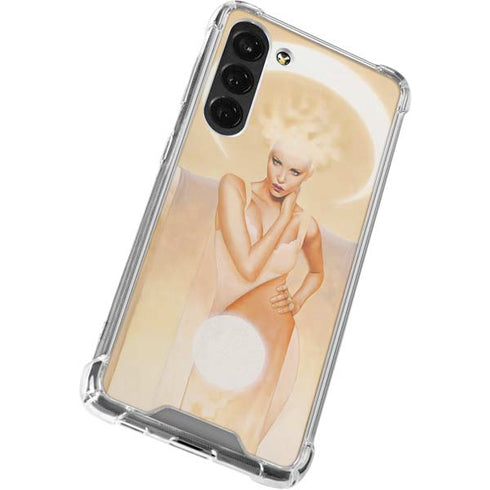 Moon Angel by LA Williams Galaxy S24 FE Clear Case