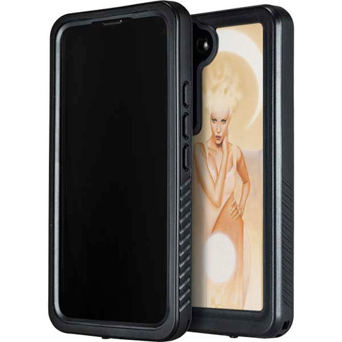 Moon Angel by LA Williams Galaxy S24 Waterproof Case