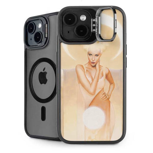 Moon Angel by LA Williams iPhone 14 Plus Kickstand Case