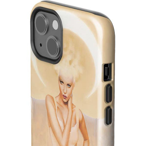 Moon Angel by LA Williams iPhone 15 Impact Case