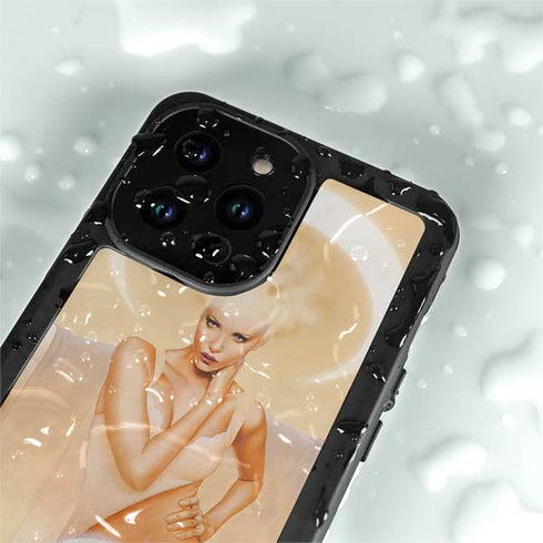 Moon Angel by LA Williams iPhone 15 Pro Waterproof Case